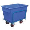 Mobile Container w/ Swivel Wheels Blue 370Ltr