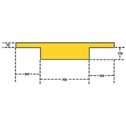 RB1 Bund Racking Converter 4 x 205Ltr -Spillage Control Sales 144HJ A2