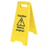 Caution Work in Progress A-Frame Safety Sign 680 x 300mm