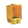BB1C 1100Ltr Covered Bund Pallet 1360 x 1760 x 2410mm 1 BB1C 1100Ltr Covered Bund Pallet 1360 x 1760 x 2410mm -Spillage Control Sales 295HJ P