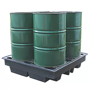 BP4LR Bund Pallet 4 x 205Ltr Drums 4 BP4LR Bund Pallet 4 x 205Ltr Drums - Image 2