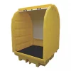 BP4HC 410Ltr Covered Bund Pallet 1420 x 1470 x 2070mm -Spillage Control Sales 842HJ P